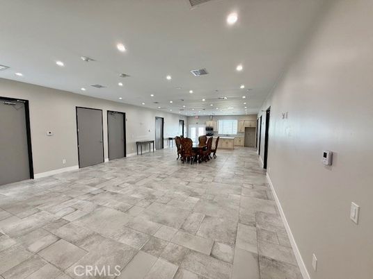 Dining room, Interior, Recessed Lighting