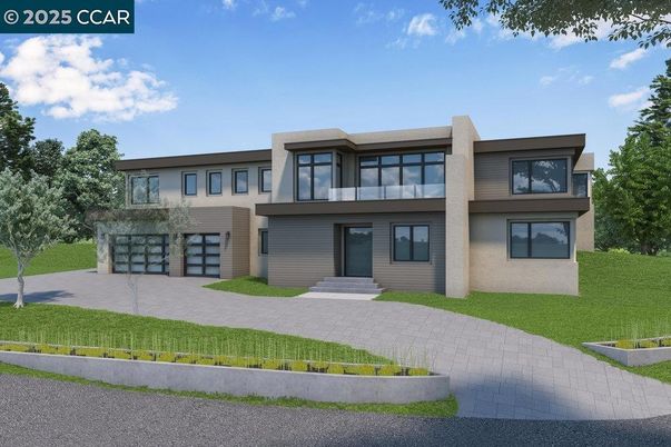 Attached, Exterior, Facade, Modern