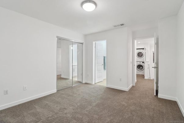 Empty room, Interior, Utility Closets, Washer