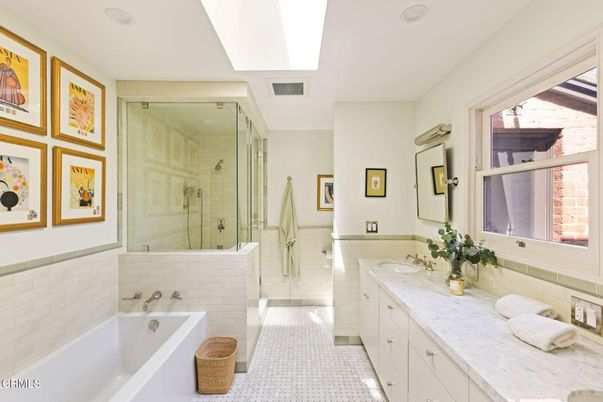 Bathroom, Dual Sink Vanities, Glass Shower, Interior
