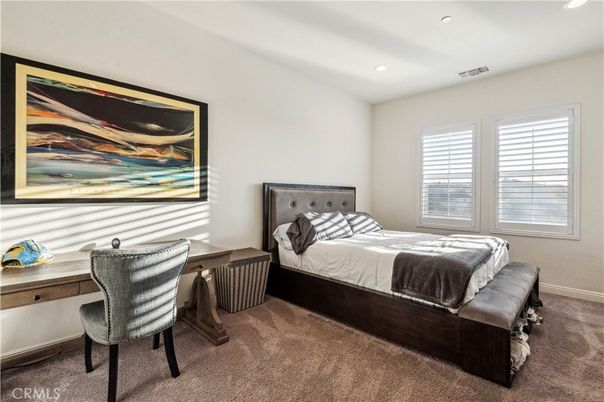 Bedroom, Home Office, Interior, Recessed Lighting