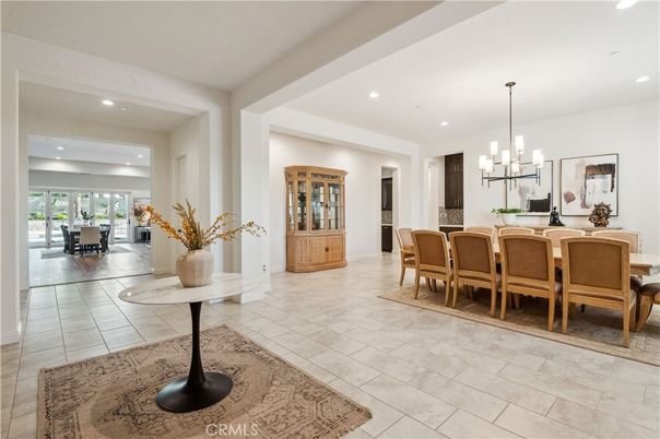 Chandelier, Dining room, Interior, Pendant Lights, Recessed Lighting
