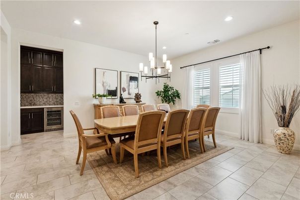 Chandelier, Dining room, Interior, Recessed Lighting