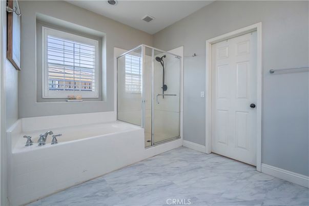 Bathroom, Glass Shower, Interior, Marble