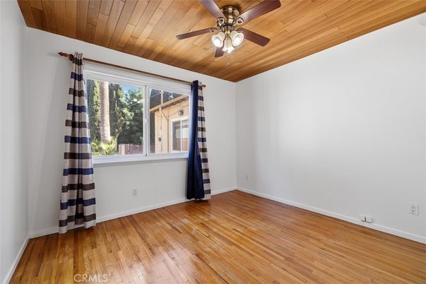 Empty room, Interior, Wooden Ceilings, Wood Texture Flooring