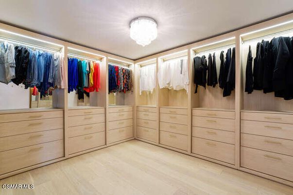 Interior, Walk-in Closets, Wood Texture Flooring