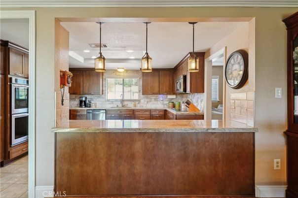Interior, Kitchen, Pendant Lights, Recessed Lighting