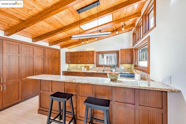 Interior, Kitchen, Pendant Lights, Wooden Beams, Wooden Ceilings, Wood Texture Flooring