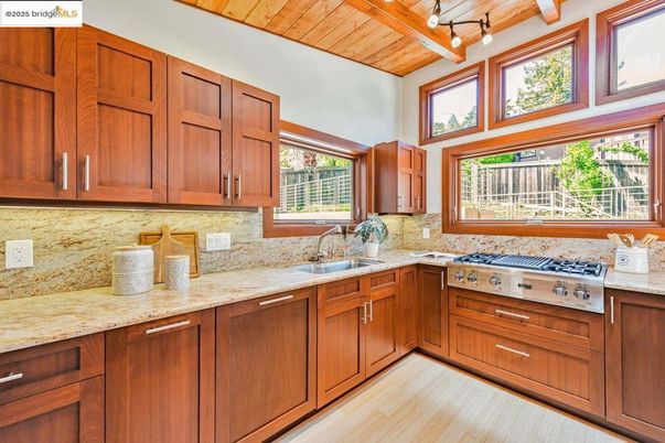 Interior, Kitchen, Wooden Ceilings, Wood Texture Flooring