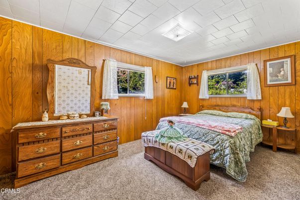 Bedroom, Interior, Wooden Walls