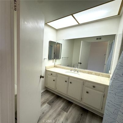 Bathroom, Dual Sink Vanities, Interior, Wood Texture Flooring