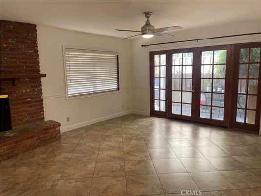 Empty room, Fireplace, Interior, Stone Walls