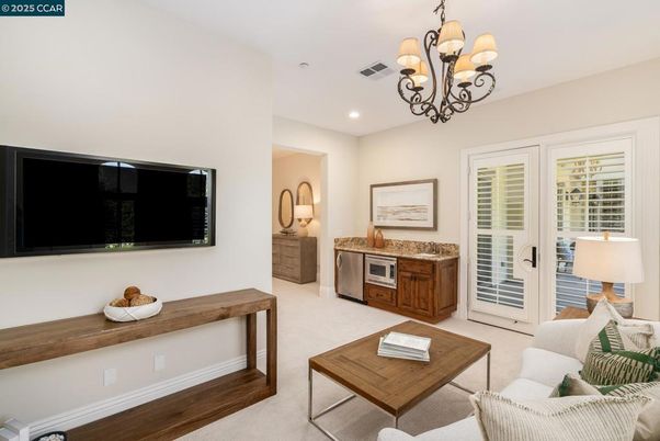Chandelier, Interior, Living room, Recessed Lighting