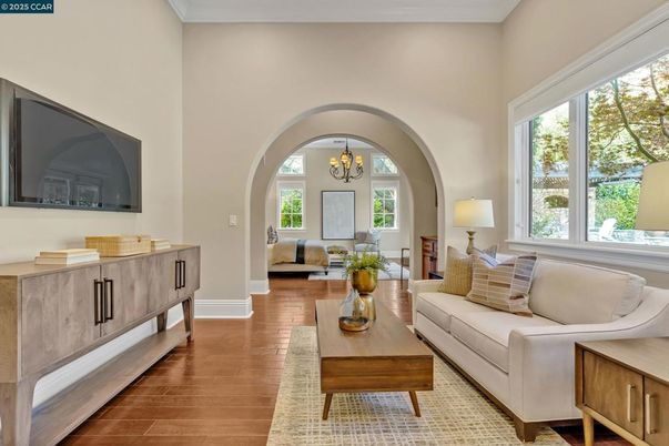 Chandelier, Interior, Living room, Wood Texture Flooring