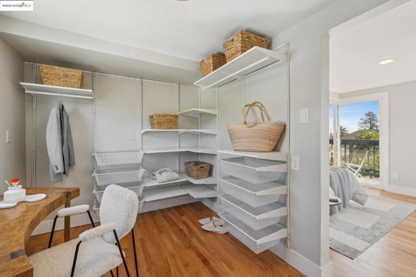 Interior, Recessed Lighting, Walk-in Closets, Wood Texture Flooring