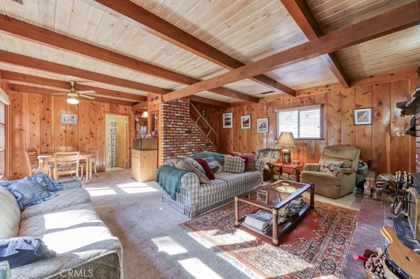 Dining room, Interior, Living room, Stone Walls, Wooden Beams, Wooden Ceilings, Wooden Walls