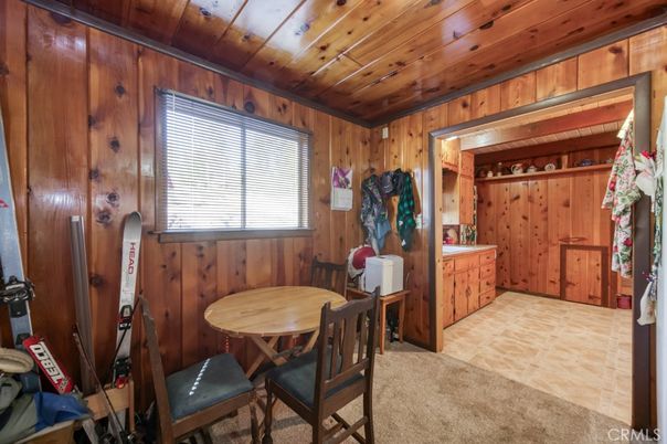 Dining room, Interior, Wooden Ceilings, Wooden Walls