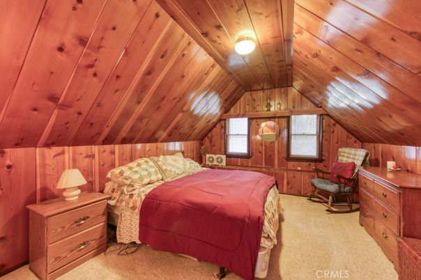 Bedroom, Interior, Wooden Ceilings, Wooden Walls