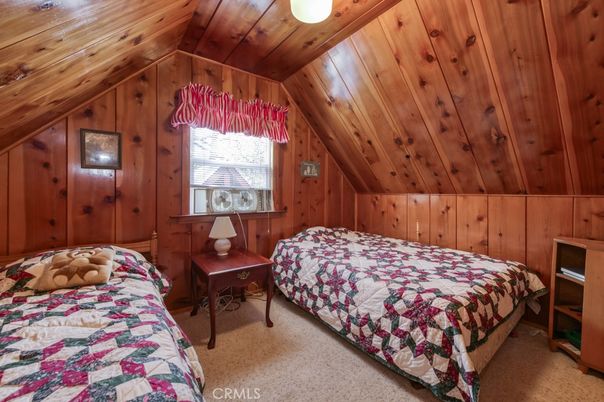 Bedroom, Interior, Wooden Ceilings, Wooden Walls
