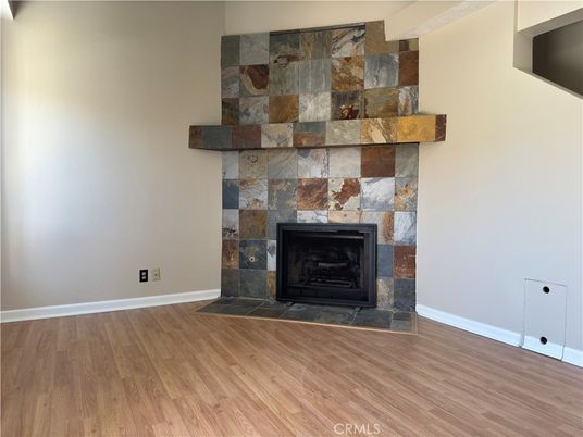 Fireplace, Interior, Wood Texture Flooring
