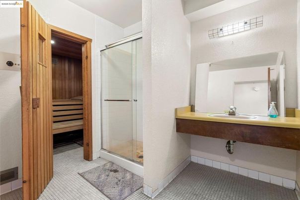 Bathroom, Glass Shower, Interior, Sauna Room
