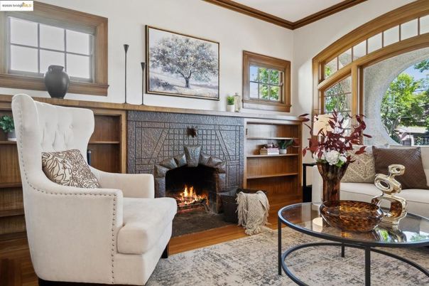 Fireplace, Interior, Living room, Wood Texture Flooring