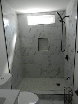 Bathroom, Interior, Marble Walls