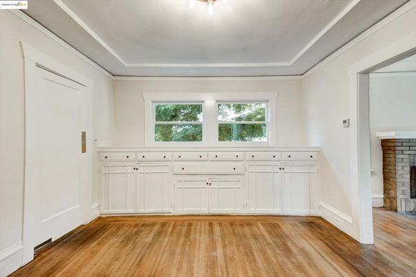 Empty room, Fireplace, Interior, Wood Texture Flooring