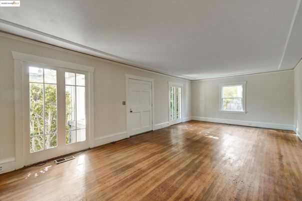 Empty room, Interior, Wood Texture Flooring