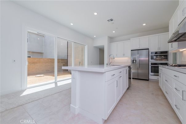 Interior, Kitchen, Recessed Lighting, Stainless Steel Appliances