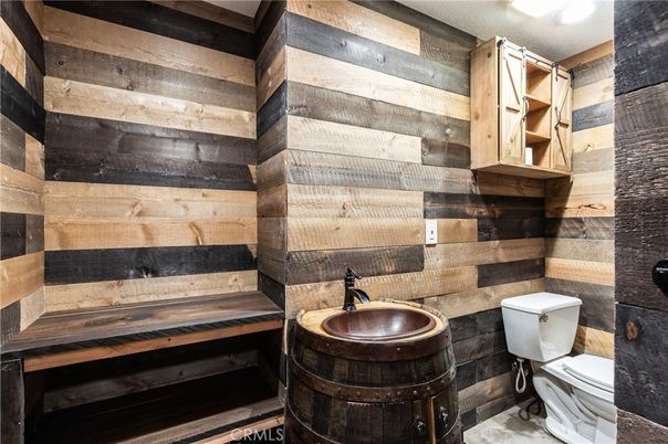 Bathroom, Interior, Wooden Walls