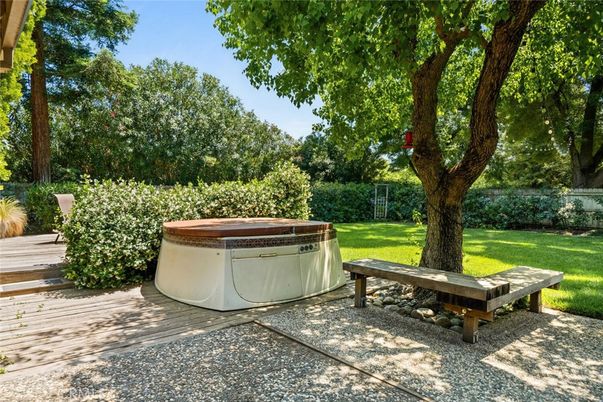 Backyard, Exterior, Hot Tub