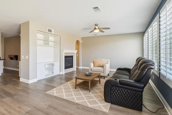 Fireplace, Interior, Living room, Wood Texture Flooring