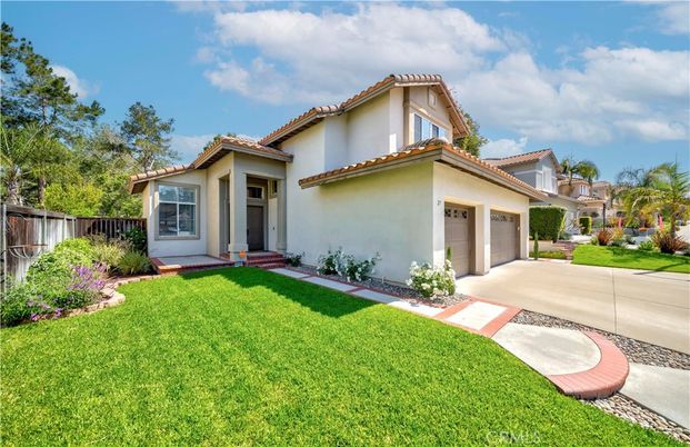 Attached, Backyard, Exterior, Facade, Mediterranean