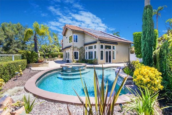 Exterior, Pool, Solar Panels