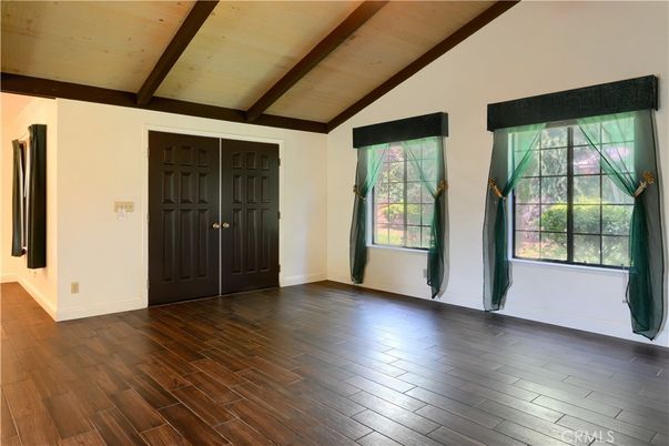 Empty room, Interior, Wooden Beams, Wooden Ceilings, Wood Texture Flooring