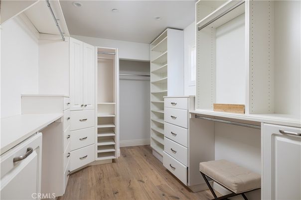 Interior, Recessed Lighting, Walk-in Closets, Wood Texture Flooring