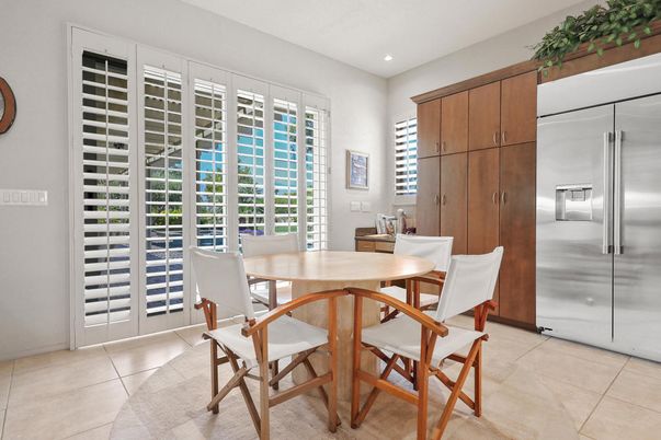Dining room, Interior, Kitchen, Recessed Lighting, Stainless Steel Appliances
