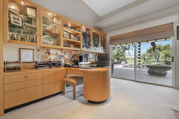 Home Office, Interior, Recessed Lighting