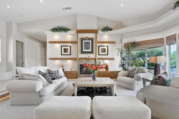 Fireplace, Interior, Living room, Recessed Lighting
