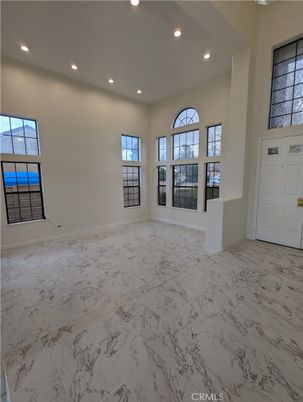 Empty room, Interior, Marble, Recessed Lighting