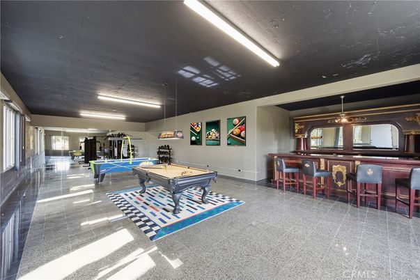 Billiard Table, Game Room, Interior, Pendant Lights