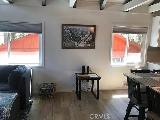 Dining room, Interior, Wooden Beams, Wood Texture Flooring