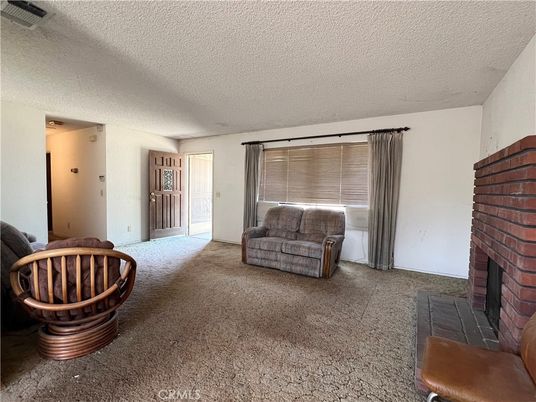Empty room, Fireplace, Interior