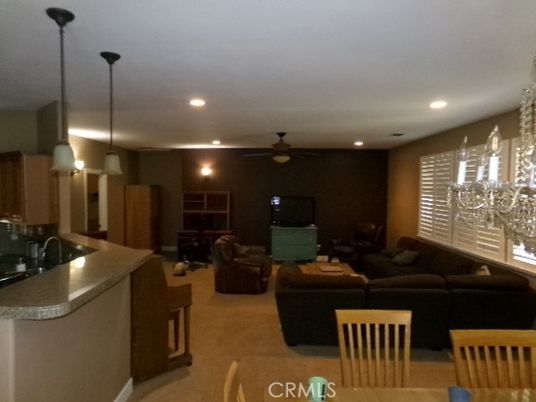 Interior, Living room, Pendant Lights, Recessed Lighting