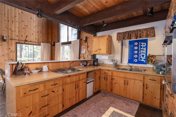 Interior, Kitchen, Wooden Beams, Wooden Ceilings, Wood Texture Flooring