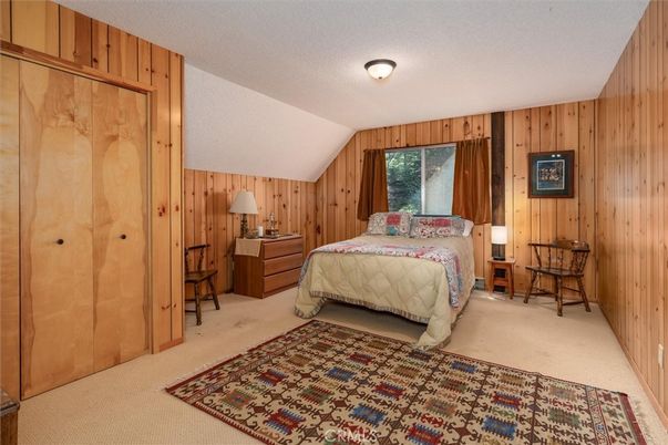 Bedroom, Interior, Wooden Walls