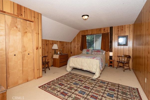 Bedroom, Interior, Wooden Walls