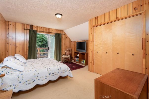 Bedroom, Interior, Wooden Walls