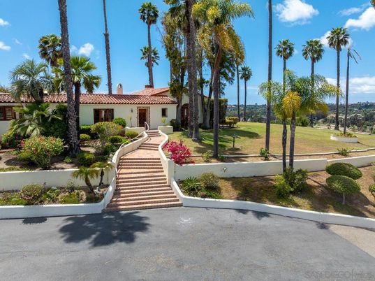 Backyard, Exterior, Facade, Spanish Mediterranean
